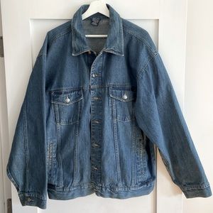 Faded Glory vintage Denim Jacket large